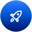 Icon_rocket_Nimbus blue gradient
