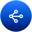 Icon_share_Nimbus blue gradient