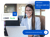 Mulher sentada em frente ao computador com ícones flutuantes de vendas e gráficos ao redor.